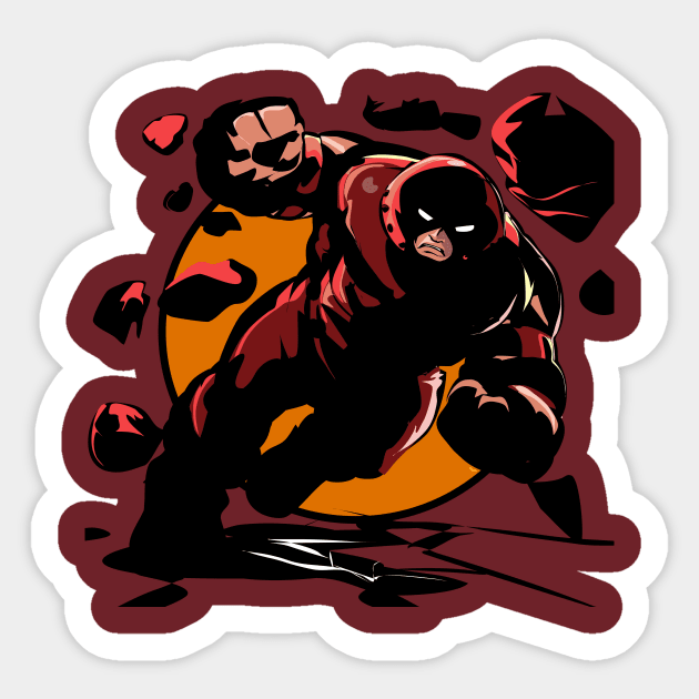 The Juggernaut Sticker by NeverKnew_Lane